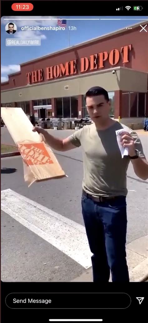 ben shapiro buying wood